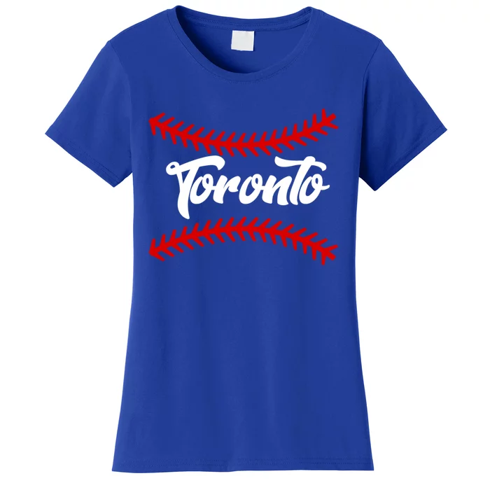 Toronto Baseball Team Fan Cute Gift Women's T-Shirt