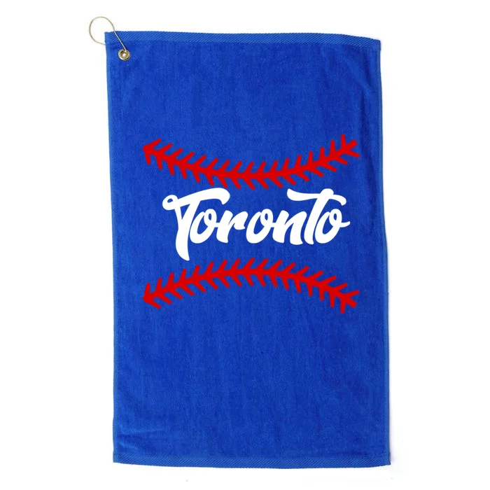 Toronto Baseball Team Fan Cute Gift Platinum Collection Golf Towel