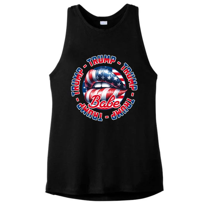 Trump Babe Ladies Tri-Blend Wicking Tank