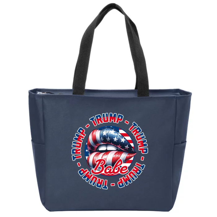 Trump Babe Zip Tote Bag