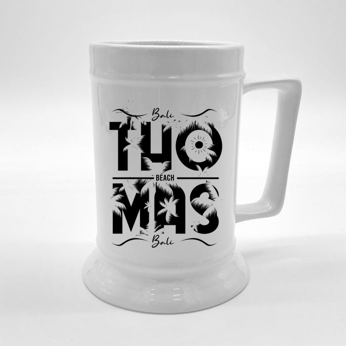 Thomas Beach Front & Back Beer Stein