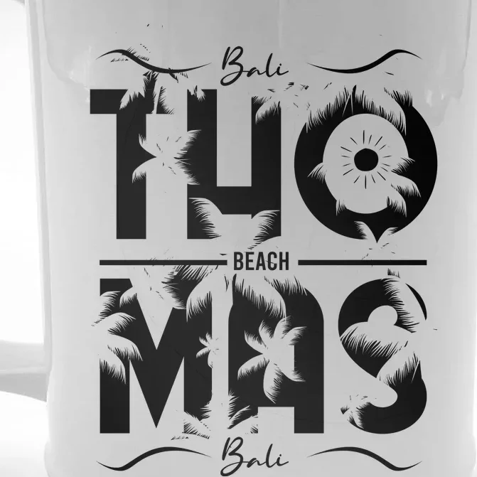 Thomas Beach Front & Back Beer Stein