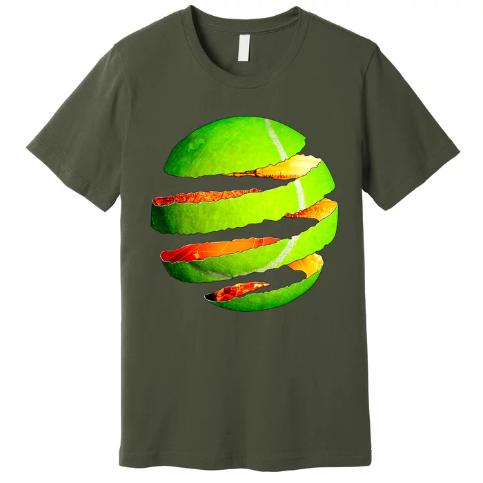 Tennis Ball Tear Premium T-Shirt