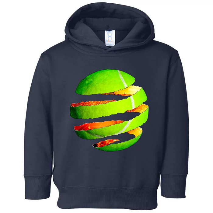 Tennis Ball Tear Toddler Hoodie