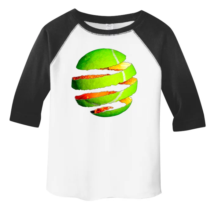 Tennis Ball Tear Toddler Fine Jersey T-Shirt