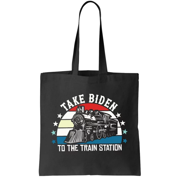 Take Biden To The Train Station Yellowstone Tote Bag