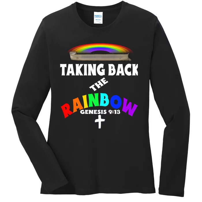 Taking Back The RainbowArk Encounter Inspired Ladies Long Sleeve Shirt