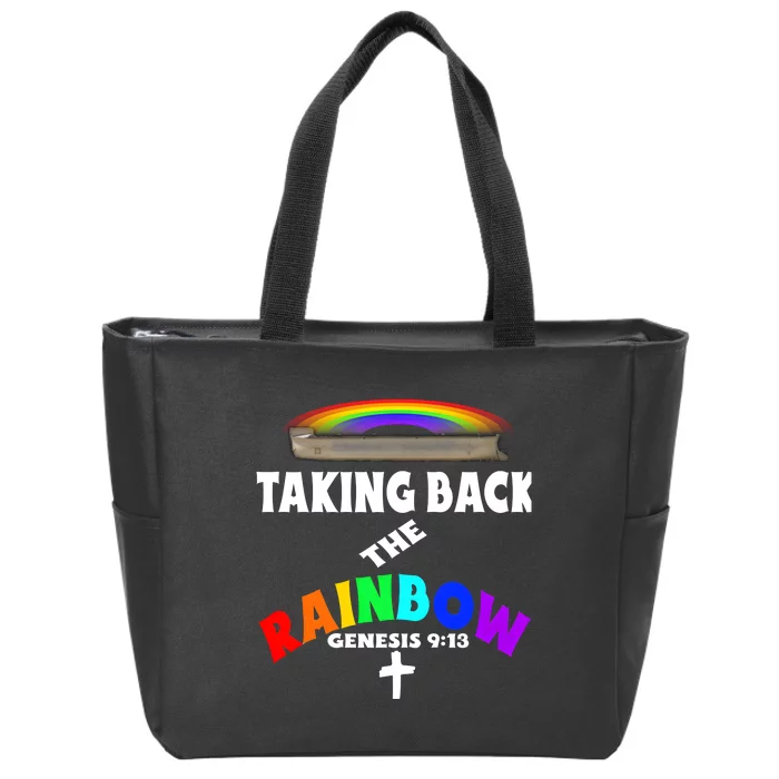 Taking Back The RainbowArk Encounter Inspired Zip Tote Bag