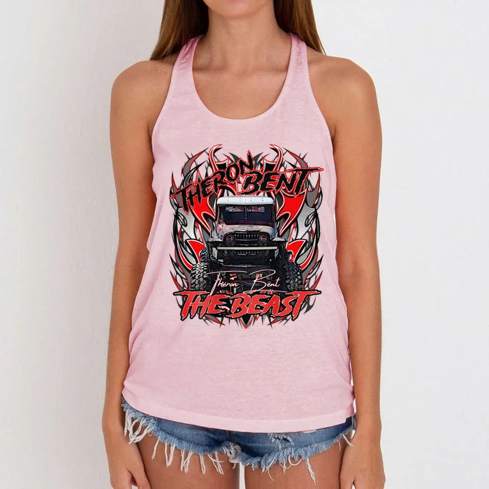 The Beast Women's Knotted Racerback Tank