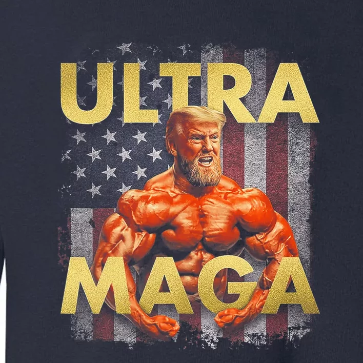 Trump Buff Ultra MAGA Toddler Sweatshirt