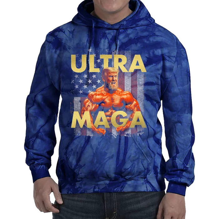 Trump Buff Ultra MAGA Tie Dye Hoodie