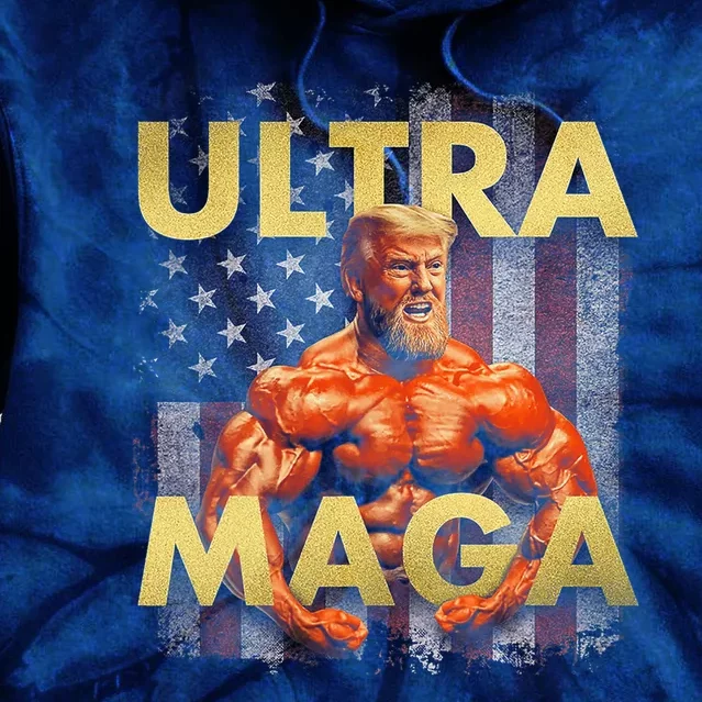 Trump Buff Ultra MAGA Tie Dye Hoodie