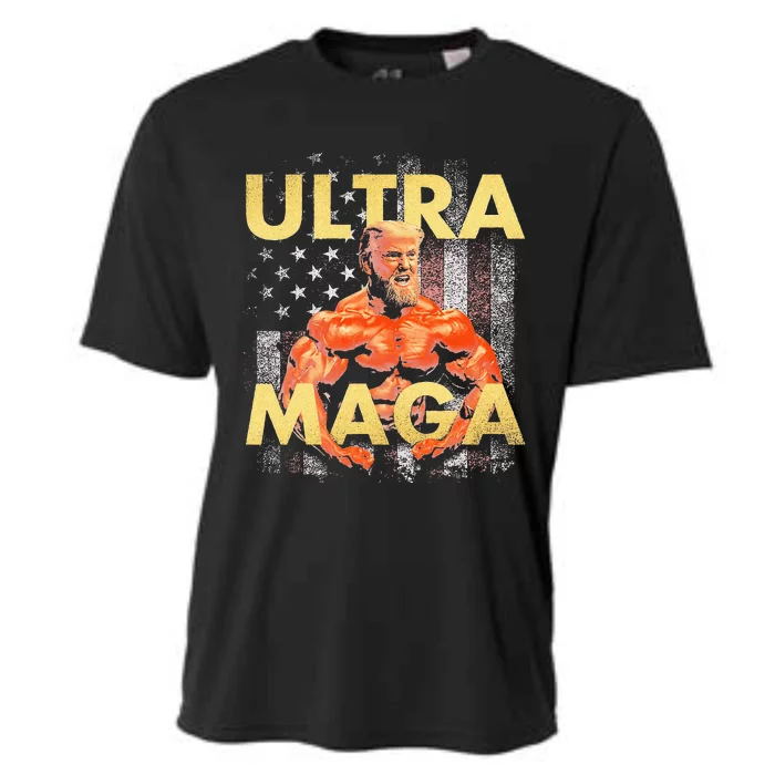 Trump Buff Ultra Maga Cooling Performance Crew T-Shirt