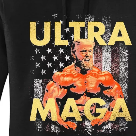 Trump Buff Ultra Maga Women's Pullover Hoodie