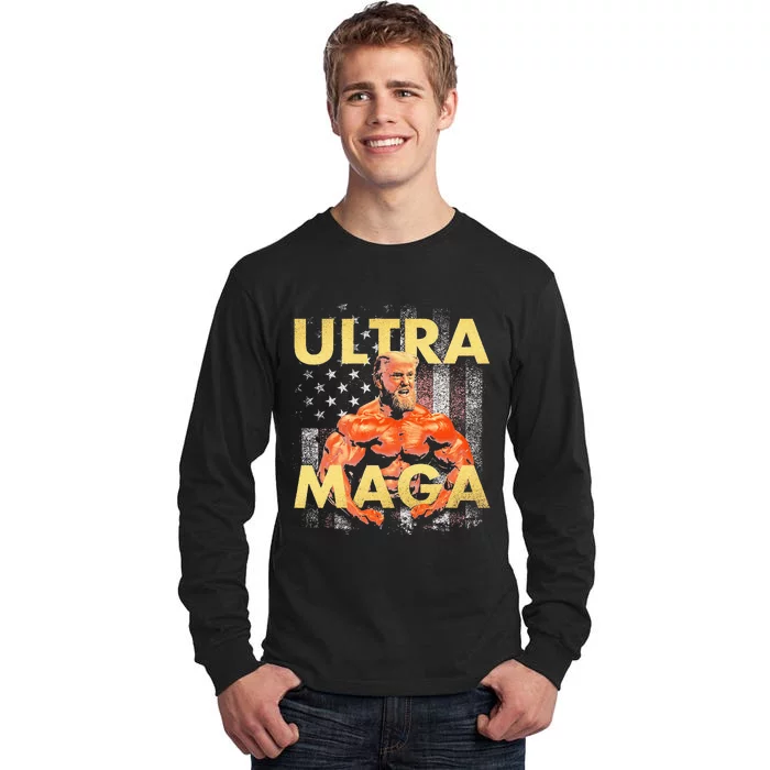 Trump Buff Ultra Maga Tall Long Sleeve T-Shirt