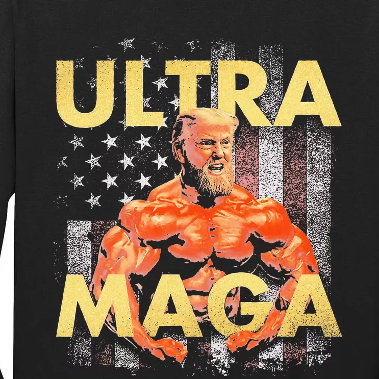 Trump Buff Ultra Maga Tall Long Sleeve T-Shirt