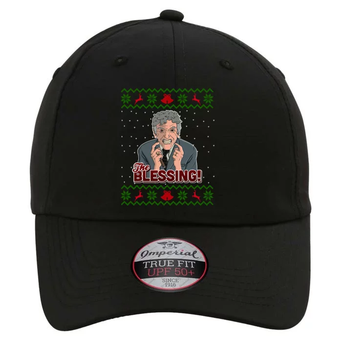 The Blessing Ugly Christmas Sweater Family Christmas The Original Performance Cap