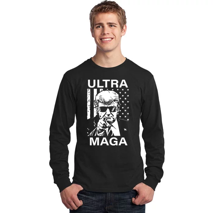 Trump Buff Ultra MAGA Tall Long Sleeve T-Shirt