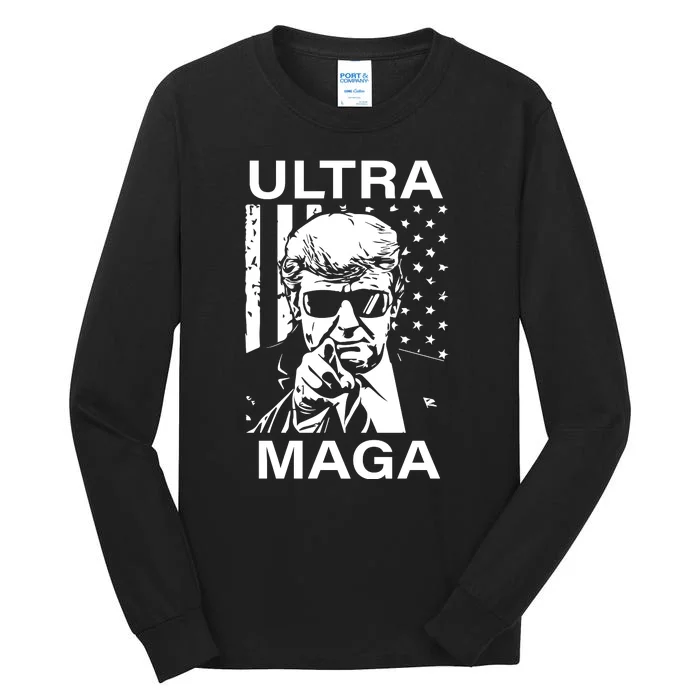 Trump Buff Ultra MAGA Tall Long Sleeve T-Shirt