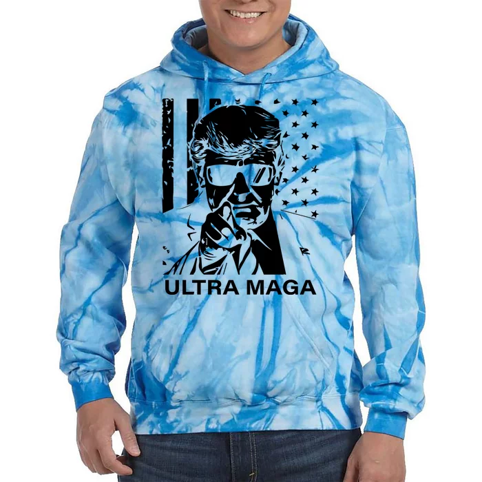 Trump Buff Ultra MAGA Tie Dye Hoodie