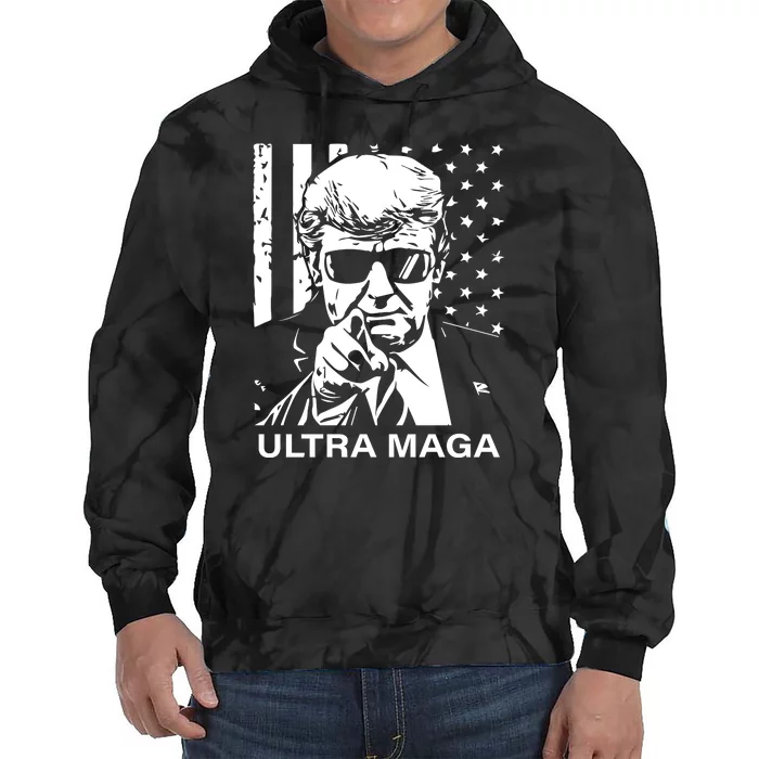 Trump Buff Ultra MAGA Tie Dye Hoodie