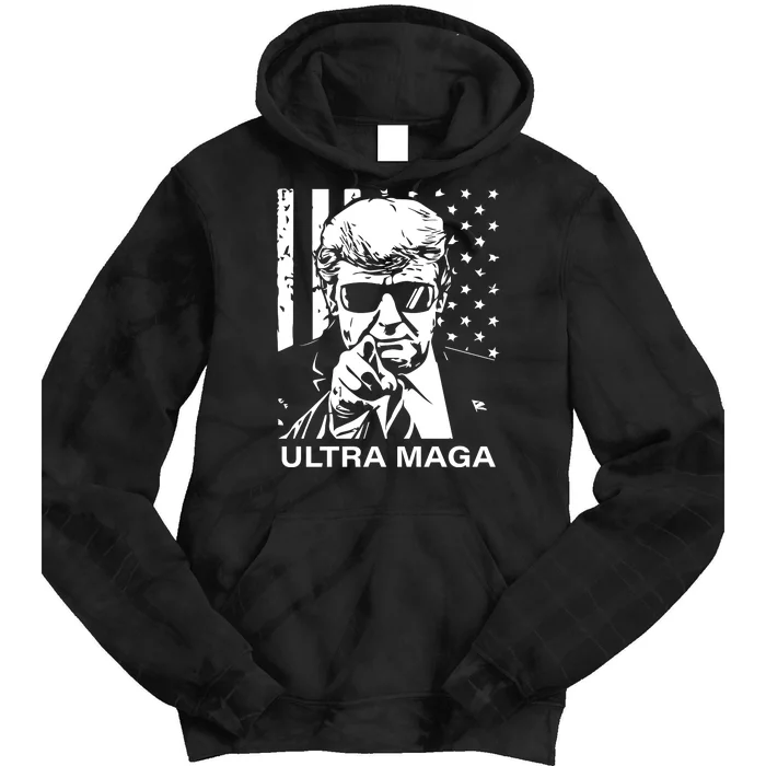 Trump Buff Ultra MAGA Tie Dye Hoodie