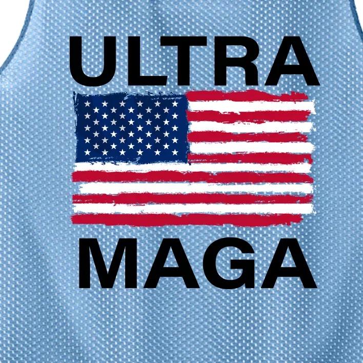 Trump Buff Ultra MAGA Mesh Reversible Basketball Jersey Tank