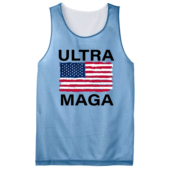 Trump Buff Ultra MAGA Mesh Reversible Basketball Jersey Tank