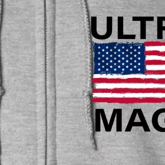 Trump Buff Ultra MAGA Full Zip Hoodie