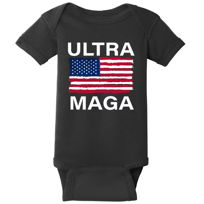 Trump Buff Ultra MAGA Baby Bodysuit