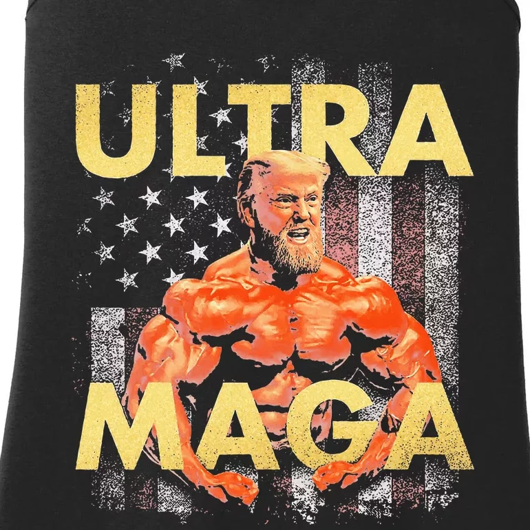 Trump Buff Ultra Maga Ladies Essential Tank