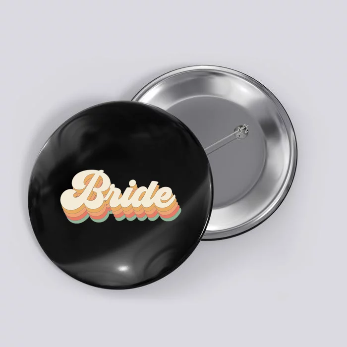 Team Bride Vintage Bachelorette Party Button