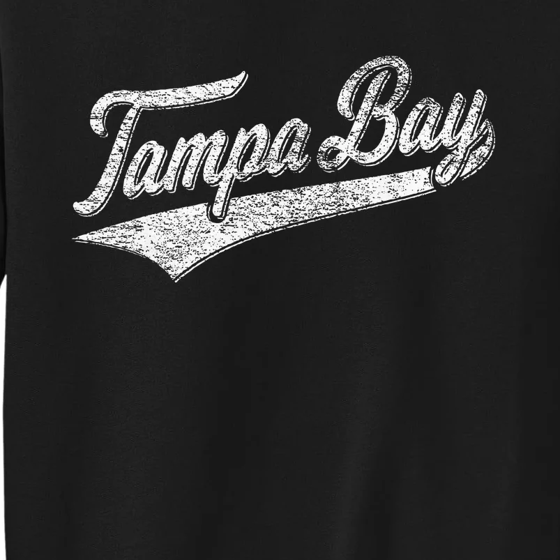 Tampa Bay Varsity Script Classic Sports Jersey Style Sweatshirt