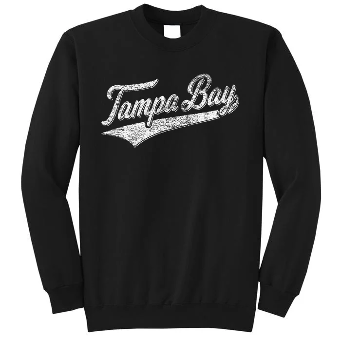 Tampa Bay Varsity Script Classic Sports Jersey Style Sweatshirt