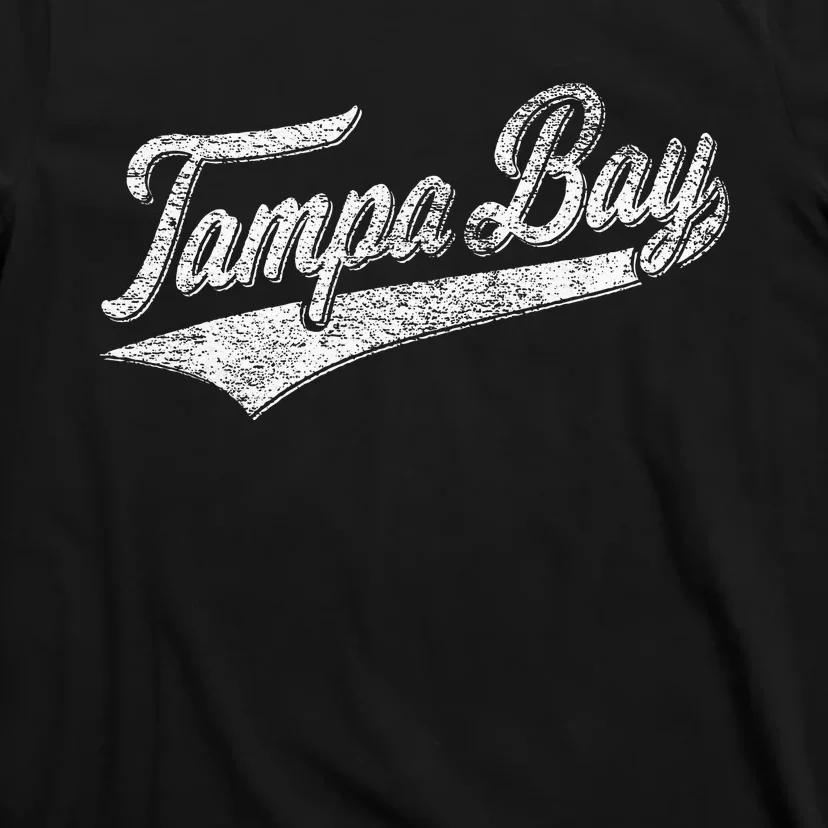 Tampa Bay Varsity Script Classic Sports Jersey Style T-Shirt