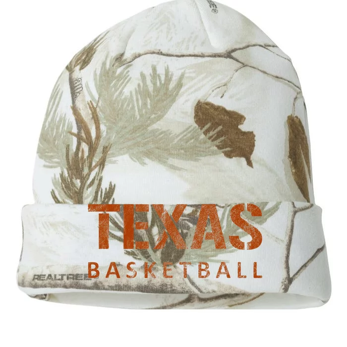 Texas Basketball Vintage Distressed Kati - 12in Camo Beanie