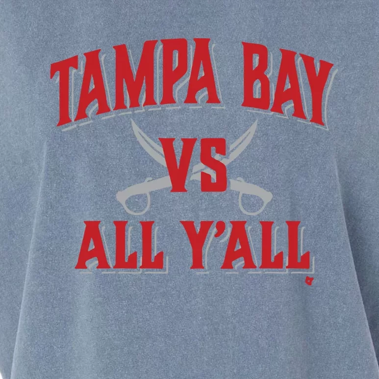 Tampa Bay Vs All Y’All Garment-Dyed Women's Muscle Tee