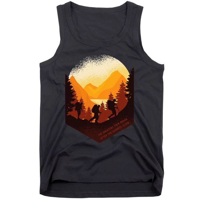 The Best View Comes After The Hardest Climb Tank Top