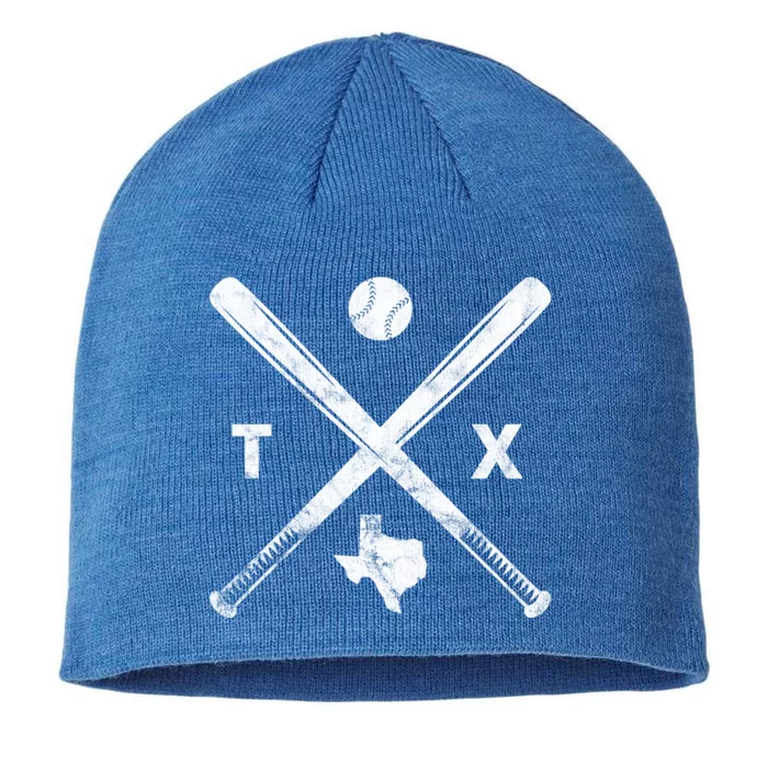 Texas Baseball Vintage Sport 8 1/2in Sustainable Knit Beanie