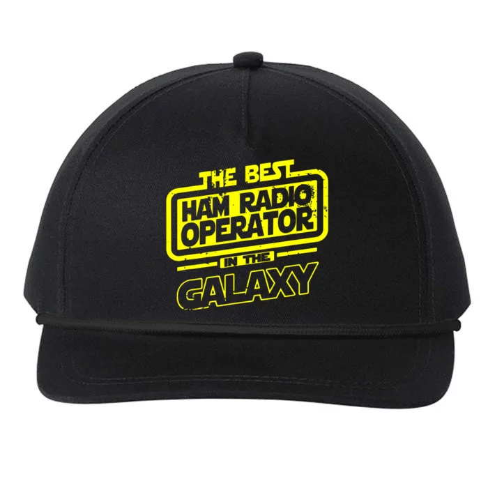 The Best Vintage Ham Radio Operator In The Galaxy Cool Snapback Five-Panel Rope Hat