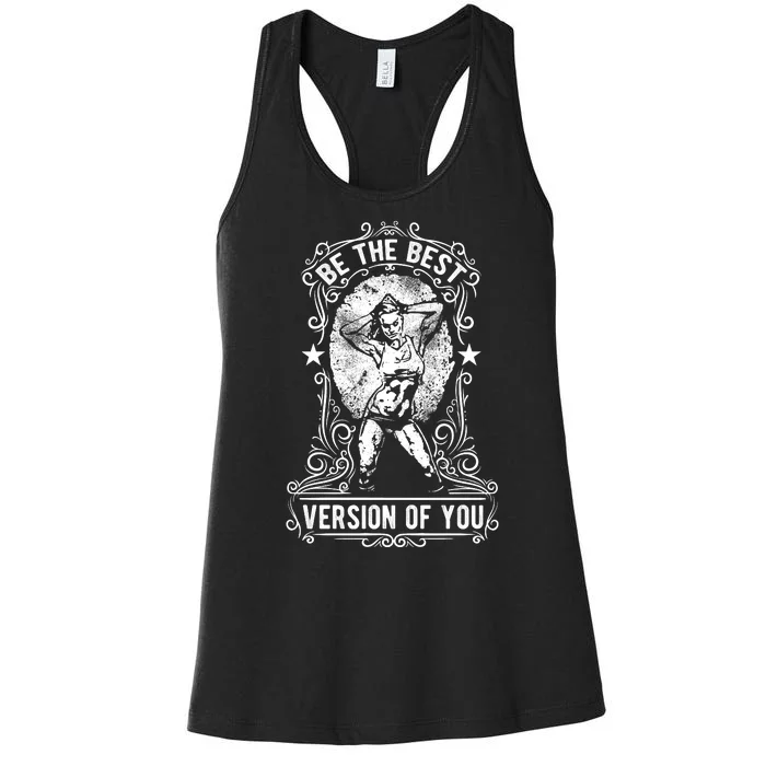 The Best Version Of You Women's Racerback Tank