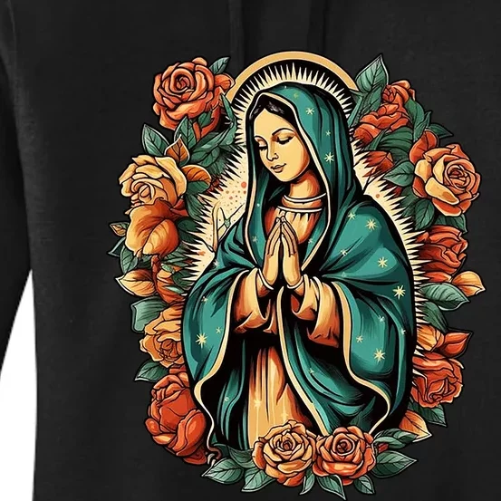 The Blessed Virgin Mary Is The Mother Of Jesus Christ Women's Pullover Hoodie