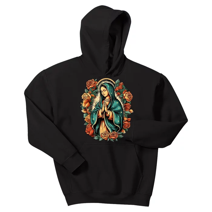 The Blessed Virgin Mary Is The Mother Of Jesus Christ Kids Hoodie