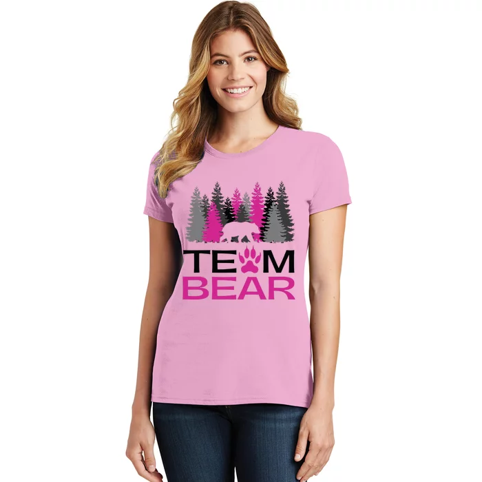 Team Bear Woman Pink Women's T-Shirt