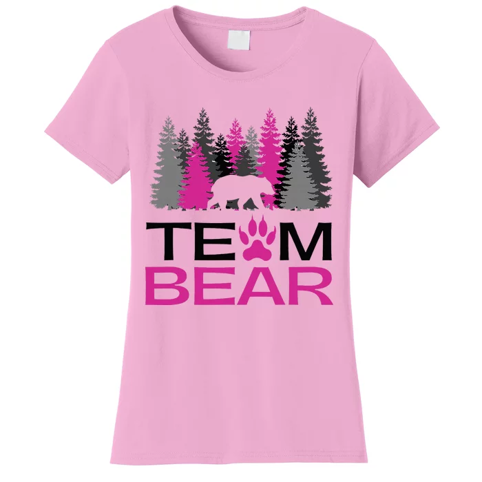 Team Bear Woman Pink Women's T-Shirt