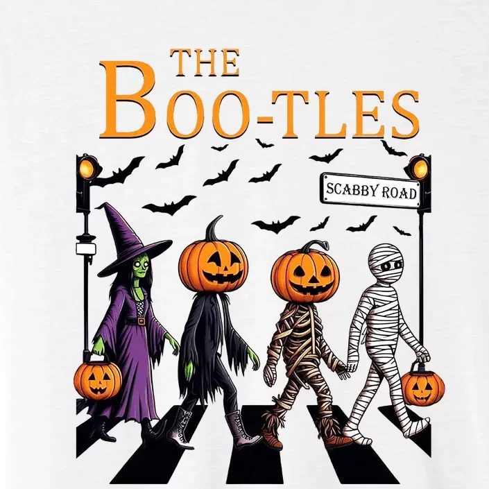 The Bootles Witchy Halloween Gifts Pumpkin Trick Or Treat ChromaSoft Performance T-Shirt