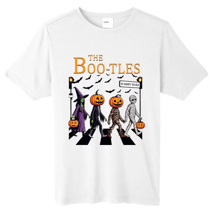 The Bootles Witchy Halloween Gifts Pumpkin Trick Or Treat ChromaSoft Performance T-Shirt