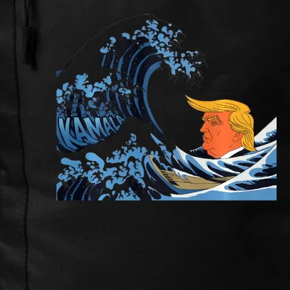 The Blue Wave Anti Trump KamalaS Momentum Daily Commute Backpack