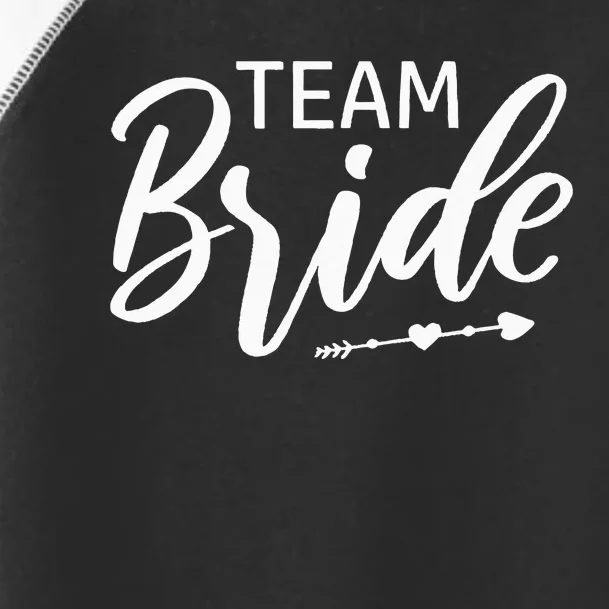 Team Bride Wedding Party Toddler Fine Jersey T-Shirt