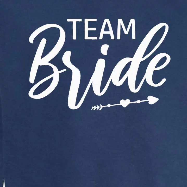 Team Bride Wedding Party Garment-Dyed Sweatshirt